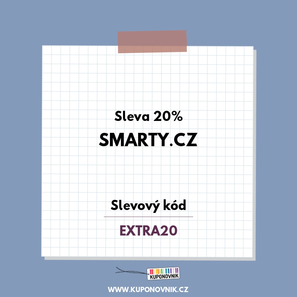 Smarty.cz slevový kód - Sleva 20%