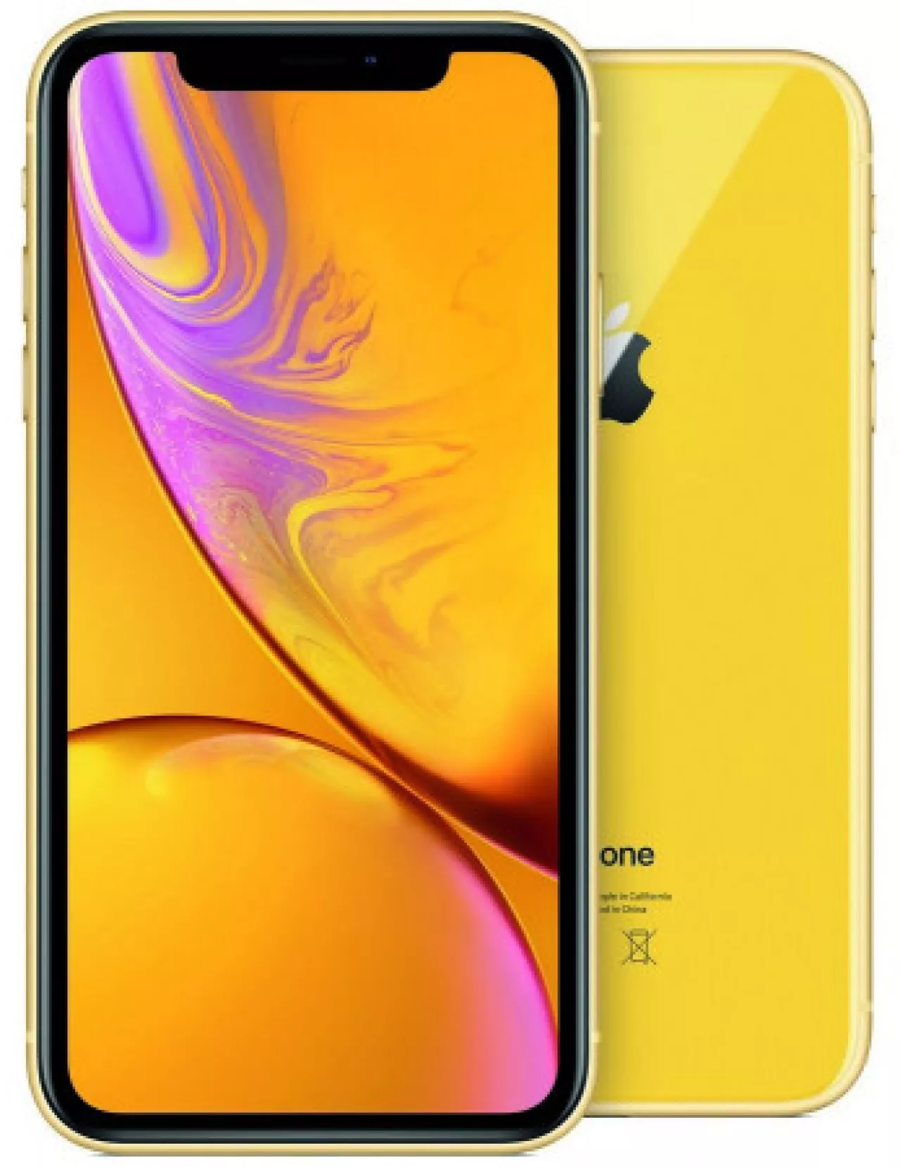 iPhone žlutý