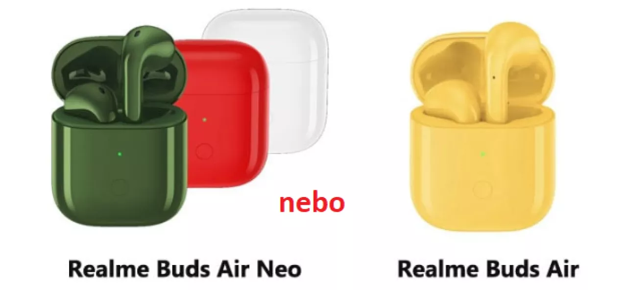 Která vybrat: sluchátka Realme Buds Air Neo nebo Realme Buds Air