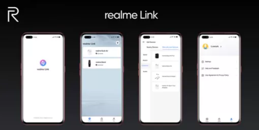 Jak propojit bezdrátová sluchátka Realme Buds Air Neo s aplikací Realme Link APP