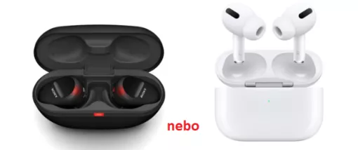 Která vybrat: bezdrátová sluchátka SONY WF-SP800N nebo AirPods Pro