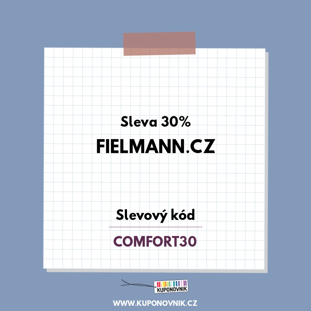 Fielmann.cz slevový kód - Sleva 30%