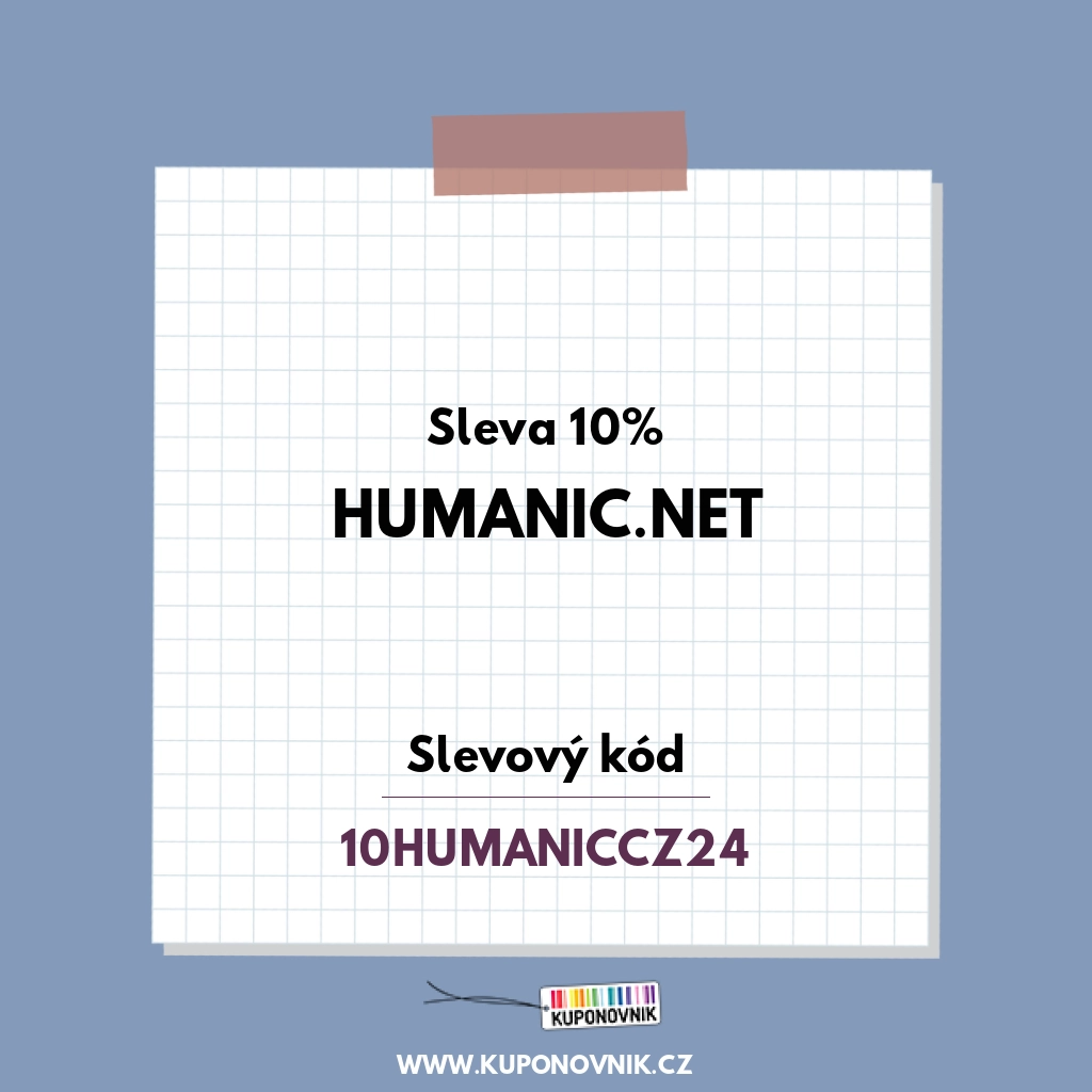 Humanic.net slevový kód - Sleva 10%