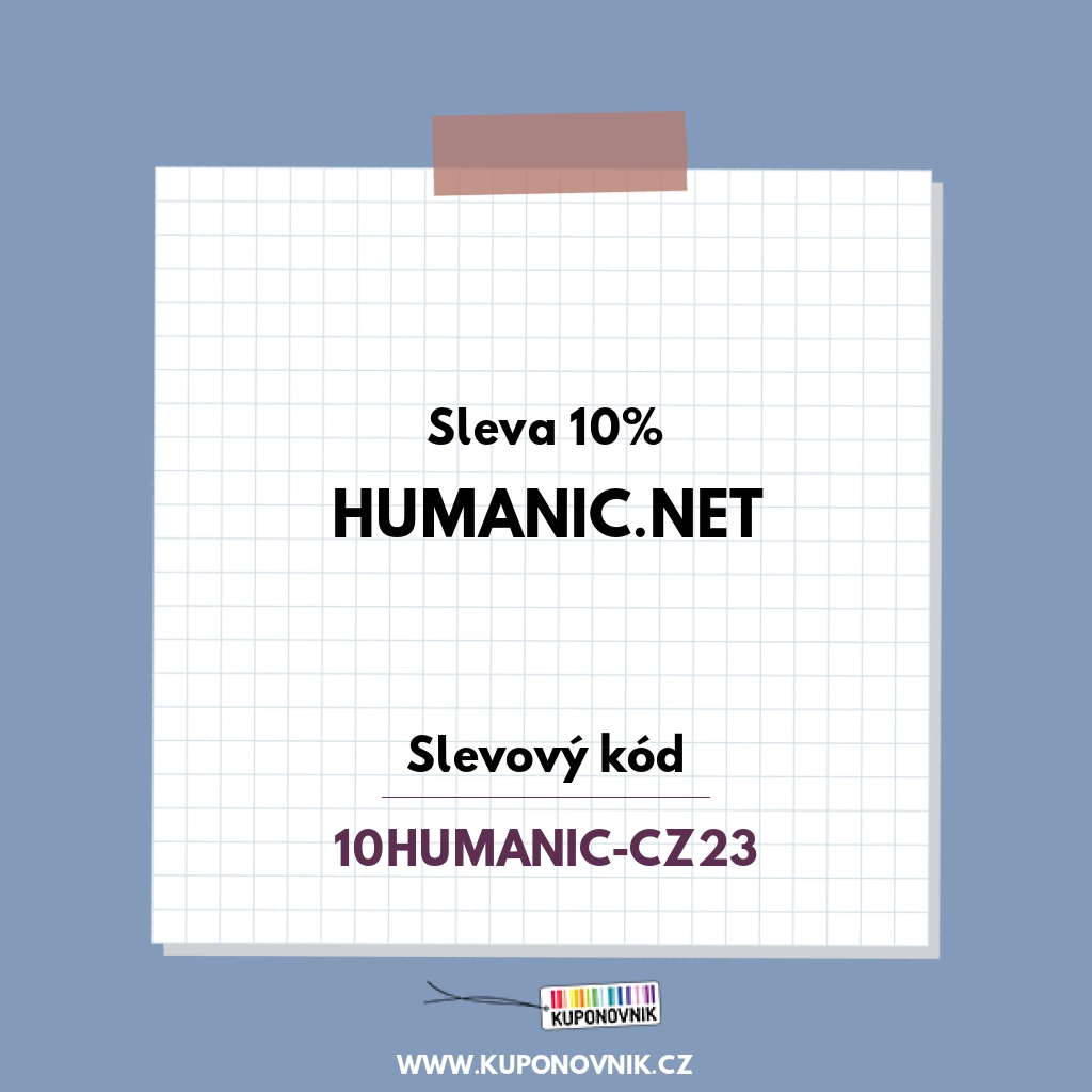 Humanic.net slevový kód - Sleva 10%