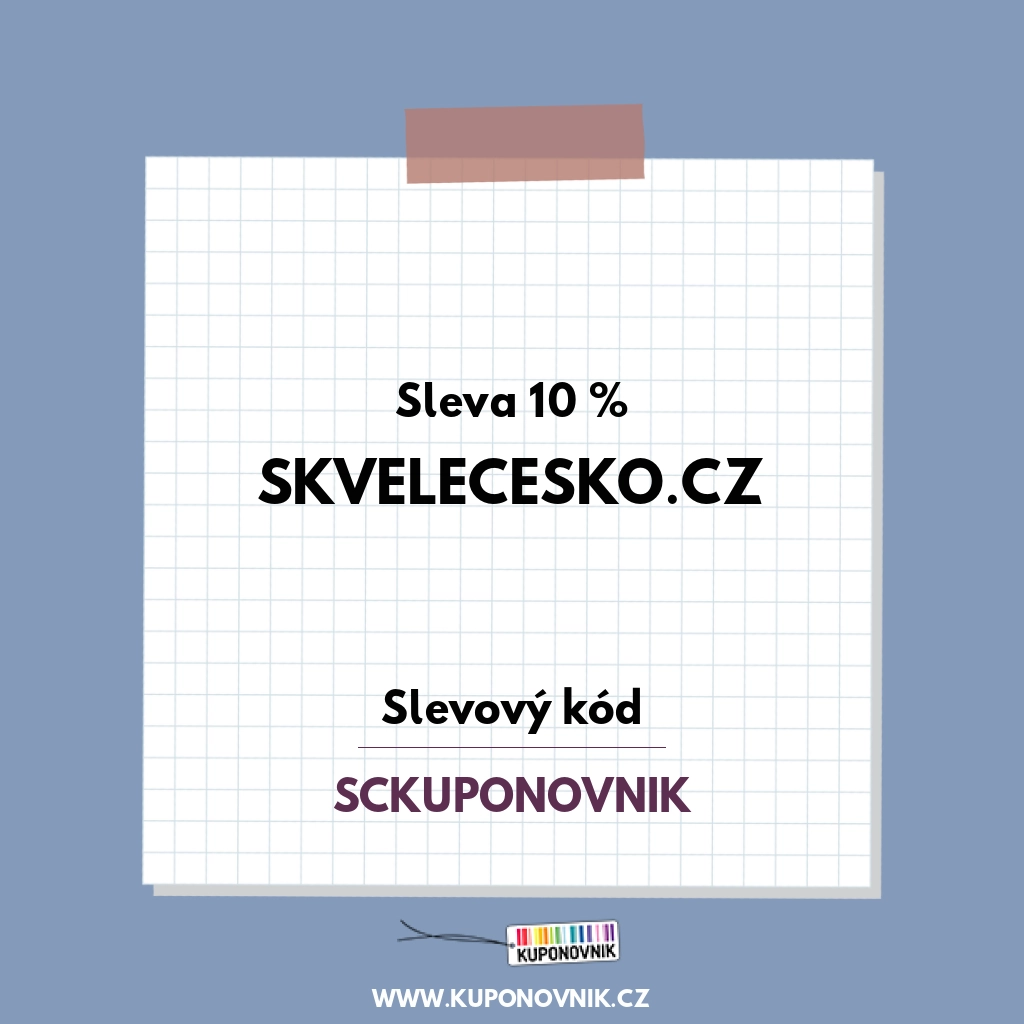 SkveleCesko.cz slevový kód - Sleva 10 %