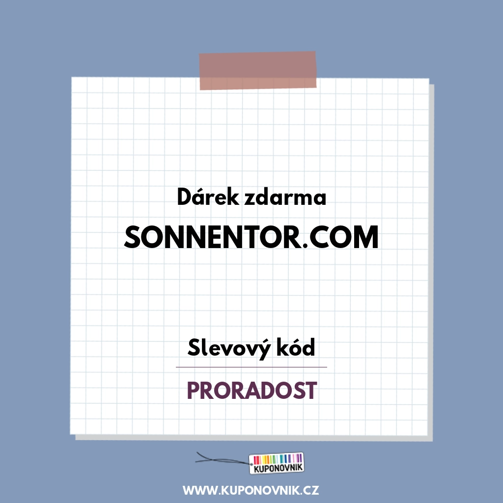 Sonnentor.com slevový kód - Dárek zdarma