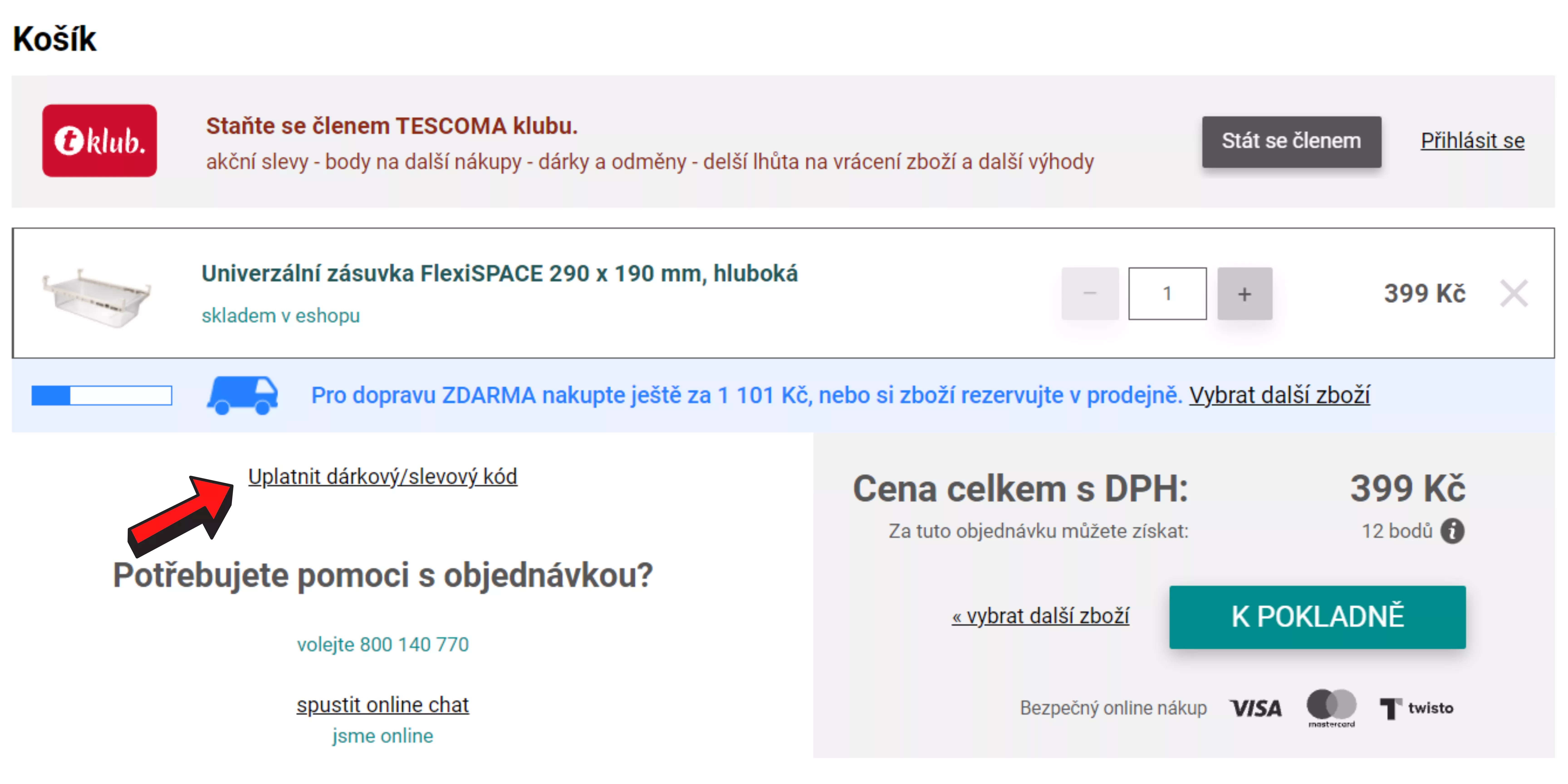 Tescoma.cz - slevový kupón